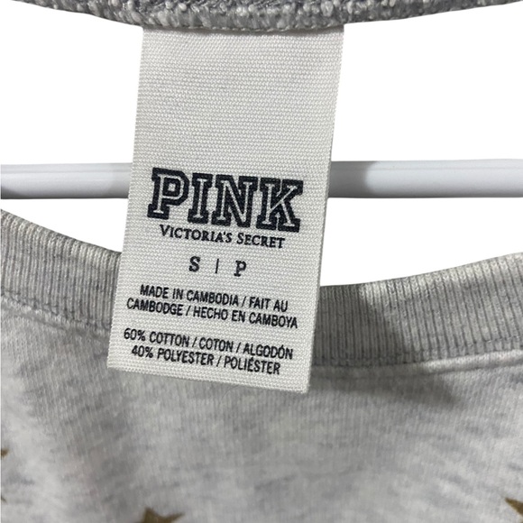 PINK crewneck sweatshirt EUC size s - Picture 3 of 5